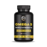 MFI NUTRITION Omega Triple Strength - 60 Softgel Capsules | Fish Oil Supplement
