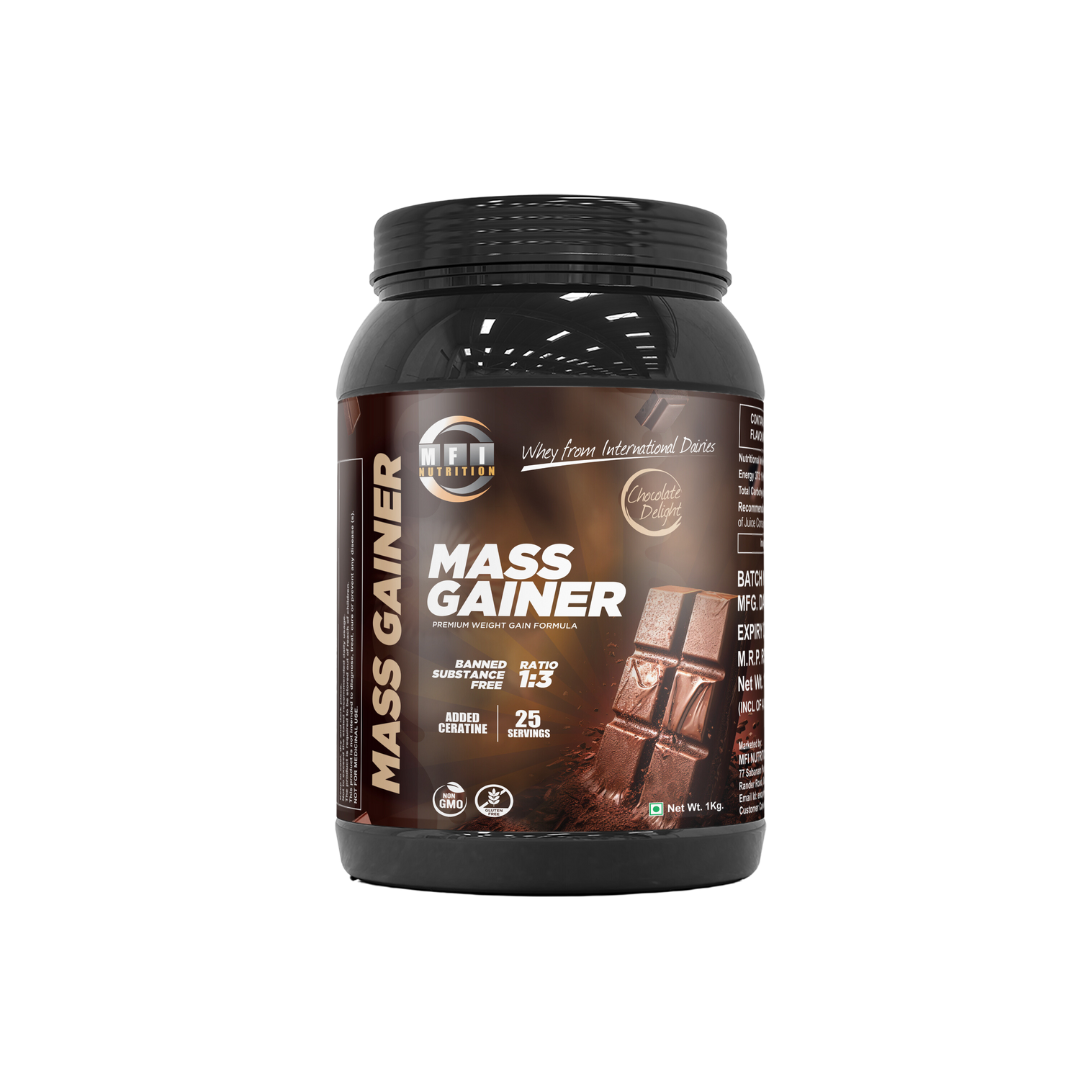 MFI NUTRITION 1 KG Mass Gainer Supplement